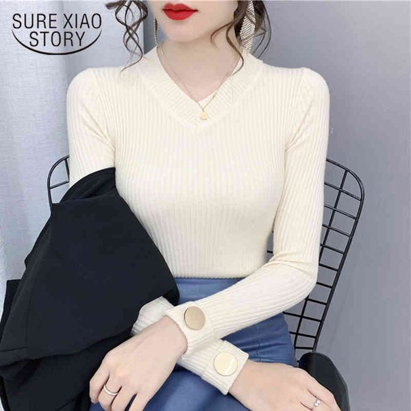autumn pullover loose v-neck pink knitted woman long sleeve winter sweater women jumper sueter mujer 11495 210415, White;black
autumn pullover loose v-neck pink knitted woman long sleeve winter sweater women jumper sueter mujer 11495 210415, White;black