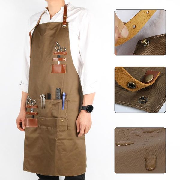 cotton leather aprons for hairdresser hairdressing haircutting salon barber kitchen apron men women adjustable strap
cotton leather aprons for hairdresser hairdressing haircutting salon barber kitchen apron men women adjustable strap