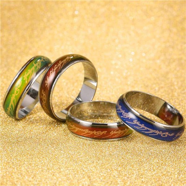 cluster rings 6mm mood ring color changeable by temperature magic good gift stainless steel couple finger engagement wedding, Golden;silver
cluster rings 6mm mood ring color changeable by temperature magic good gift stainless steel couple finger engagement wedding, Golden;silver