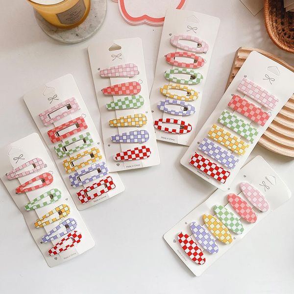 hair accessories 6 pcs korea sweet girl princess hairpins fashion children's cute printing lattice geometric bb clip, Slivery;white
hair accessories 6 pcs korea sweet girl princess hairpins fashion children's cute printing lattice geometric bb clip, Slivery;white