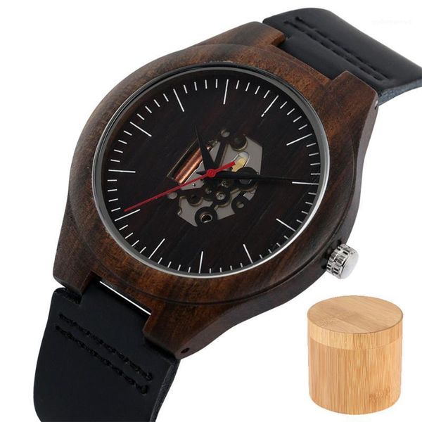 wristwatches creative engravd hollow dial ebony wood watch men black genuine leather wristband stylish quartz wooden wristwatch gift clock, Slivery;brown
wristwatches creative engravd hollow dial ebony wood watch men black genuine leather wristband stylish quartz wooden wristwatch gift clock, Slivery;brown