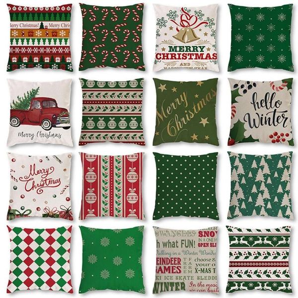 cushion/decorative pillow christmas green pattern xmas cushion cover case cotton linen seat car home decoration for
cushion/decorative pillow christmas green pattern xmas cushion cover case cotton linen seat car home decoration for