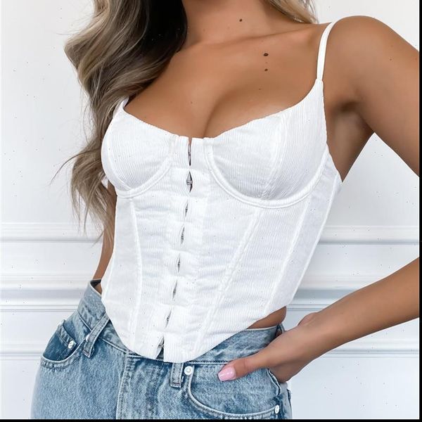 spaghetti strap corset womens tank camisoles sling crop bustier low cut backless vest lady slim fit camis solid, White
spaghetti strap corset womens tank camisoles sling crop bustier low cut backless vest lady slim fit camis solid, White