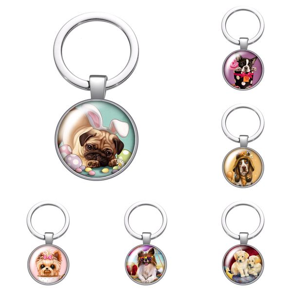 cute dog lovely dogs love pet glass cabochon keychain bag car key chain ring holder silver color keychains men women gifts
cute dog lovely dogs love pet glass cabochon keychain bag car key chain ring holder silver color keychains men women gifts