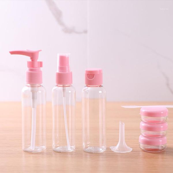 storage bottles & jars 6pcs/set fashion travel set package cosmetics plastic pressing spray bottle makeup tools kit
storage bottles & jars 6pcs/set fashion travel set package cosmetics plastic pressing spray bottle makeup tools kit