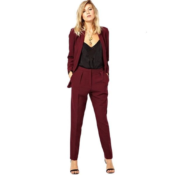 women's suits & blazers blazer job to wear formal jacket ladies suit women's business burgundy office uniform suits 2 female ensem, White;black
women's suits & blazers blazer job to wear formal jacket ladies suit women's business burgundy office uniform suits 2 female ensem, White;black