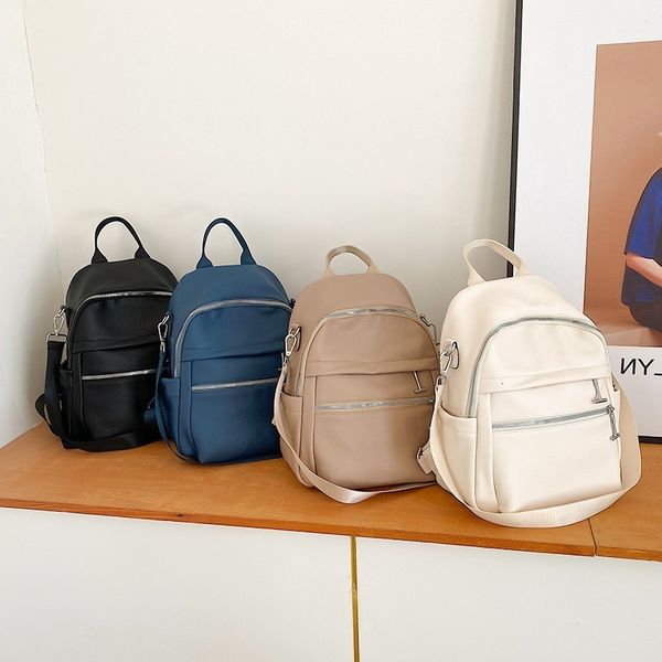 backpack female leather pu, modern korean, anti-theft, large capacity, for students, school trips frxp
backpack female leather pu, modern korean, anti-theft, large capacity, for students, school trips frxp