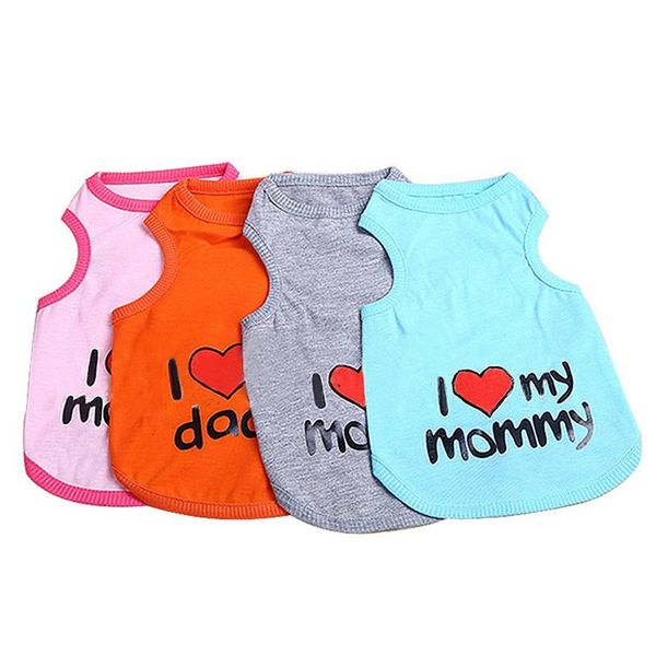 fashion cute pet dog clothes for small dogs summer chihuahua puppy clothing shirt cartoon vest printed letters apparel
fashion cute pet dog clothes for small dogs summer chihuahua puppy clothing shirt cartoon vest printed letters apparel