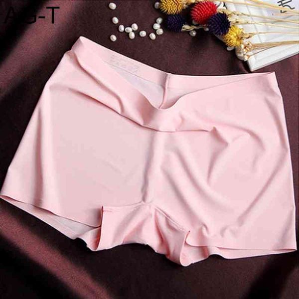 women's ice silk safety shorts invisible seamless boxer briefs underwear boyshort, Black;pink
women's ice silk safety shorts invisible seamless boxer briefs underwear boyshort, Black;pink
