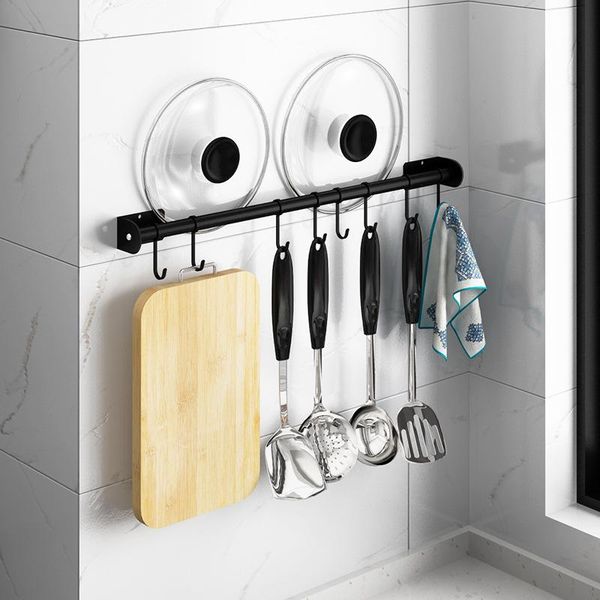 hooks & rails stainless steel kitchen hanging rod spoon spatula dishcloth hole hook storage rack cookware shelf
hooks & rails stainless steel kitchen hanging rod spoon spatula dishcloth hole hook storage rack cookware shelf