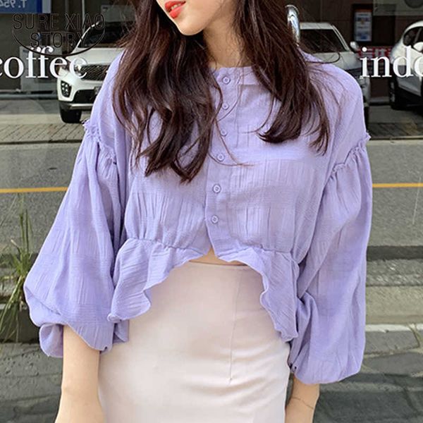 autumn lantern sleeve cotton shirts women casual single breasted solid women blouse cardigan o neck ladies' 10153 210528, White
autumn lantern sleeve cotton shirts women casual single breasted solid women blouse cardigan o neck ladies' 10153 210528, White