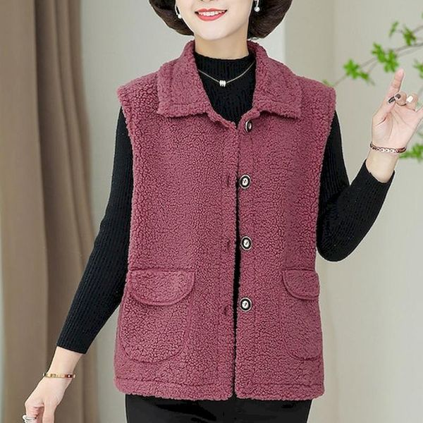 women's vests 2021 autumn winter casual women waistcoat fleece outerwear korean stylish sleeveless vest jackets 5xl 6xl lamb wool, Black;white
women's vests 2021 autumn winter casual women waistcoat fleece outerwear korean stylish sleeveless vest jackets 5xl 6xl lamb wool, Black;white