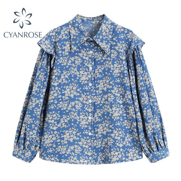 vintage floral print blue women's blouses spring ruffle spliced loose elegant korean shirts female cardigan ulzzang 210417, White
vintage floral print blue women's blouses spring ruffle spliced loose elegant korean shirts female cardigan ulzzang 210417, White