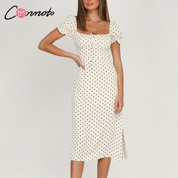 conmoto casual polka dot square neck dress summer holiday style high waist slim women's dresses elegant puff sleeve a-line, Black;gray
conmoto casual polka dot square neck dress summer holiday style high waist slim women's dresses elegant puff sleeve a-line, Black;gray