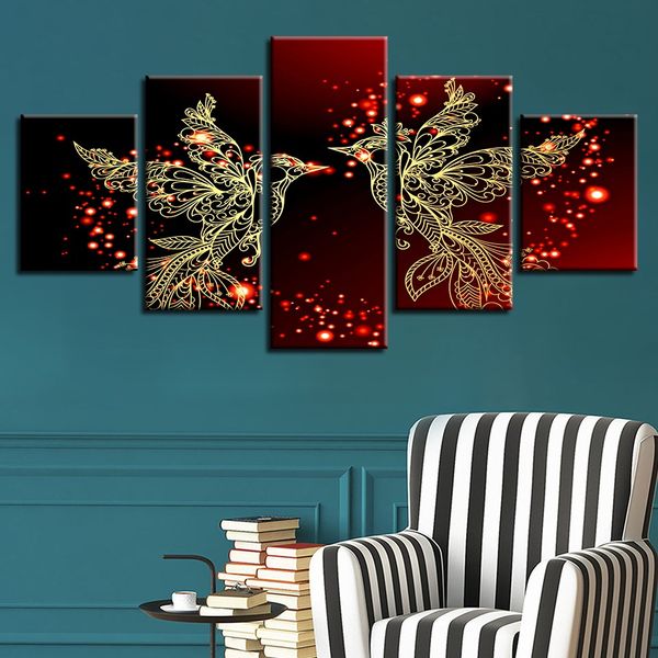 unframed paintings home decor hd print canvas 5 pieces red and gold love birds pictures romantic wall art poster
unframed paintings home decor hd print canvas 5 pieces red and gold love birds pictures romantic wall art poster