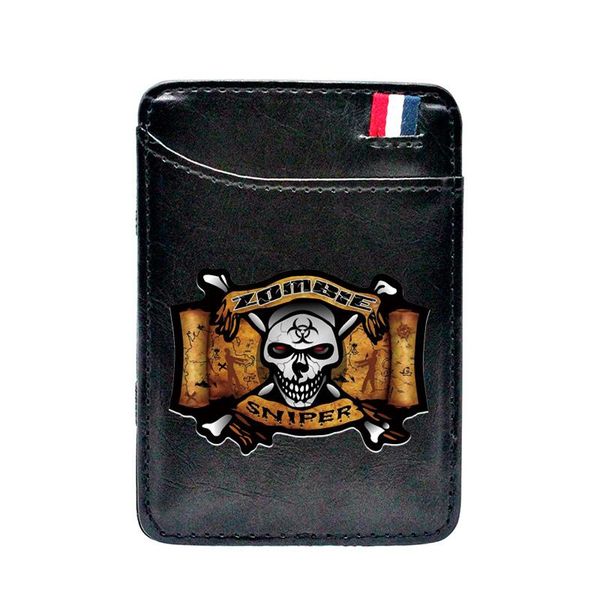 card holders vintage skull design digital printing leather magic wallets men women purse black short mini money clip, Brown;gray
card holders vintage skull design digital printing leather magic wallets men women purse black short mini money clip, Brown;gray