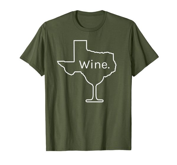 texas wine glass shirt, White;black
