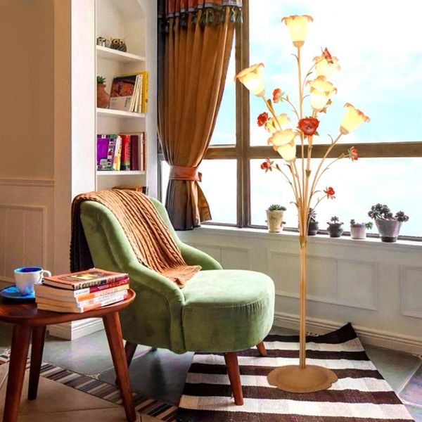 korean style garden floor lamp living room study bedroom lamps for rose flower 85-240v
korean style garden floor lamp living room study bedroom lamps for rose flower 85-240v