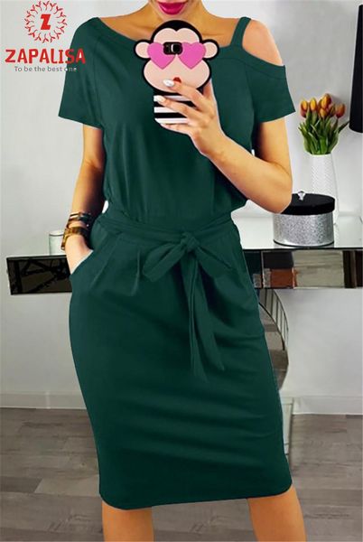 casual dresses women summer solid color pencil dress for streetwear belt pockets decor off shoulder mid waist short sleeve slim pullovers, Black;gray
casual dresses women summer solid color pencil dress for streetwear belt pockets decor off shoulder mid waist short sleeve slim pullovers, Black;gray