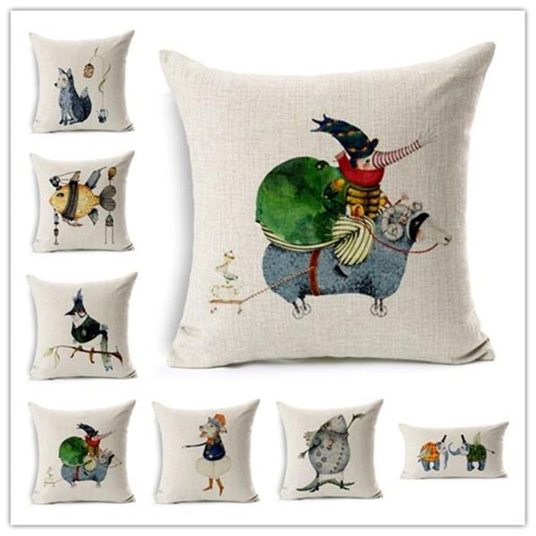fashion cartoon style lovely animal printed pillow bed sofa home decorative throw fundas para almofadas cojines cushion/decorative
fashion cartoon style lovely animal printed pillow bed sofa home decorative throw fundas para almofadas cojines cushion/decorative