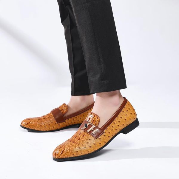 dress shoes mocassins masculinos de couro crocodilo listrado com fivela dourada, calçados slip-on para casamento e festa, novo sign, kbxn, Black
dress shoes mocassins masculinos de couro crocodilo listrado com fivela dourada, calçados slip-on para casamento e festa, novo sign, kbxn, Black