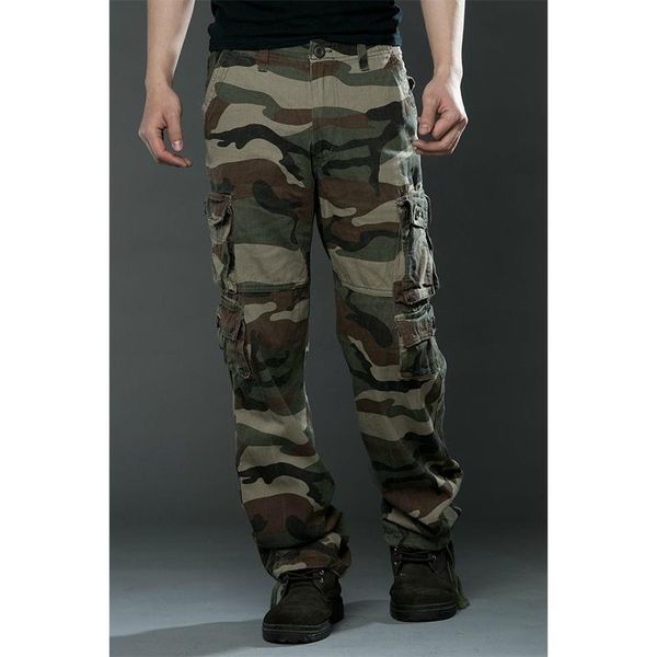 men tactical cargo pants 100% cotton many pockets stretch flexible casual trousers combat swat army military y men's, Black
men tactical cargo pants 100% cotton many pockets stretch flexible casual trousers combat swat army military y men's, Black