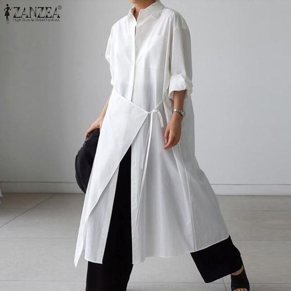casual dresses stylish shirt dress women long sleeve asymmetrical sundress elegant lapel neck solid lace up warp vestidos plus siz, Black;gray
casual dresses stylish shirt dress women long sleeve asymmetrical sundress elegant lapel neck solid lace up warp vestidos plus siz, Black;gray