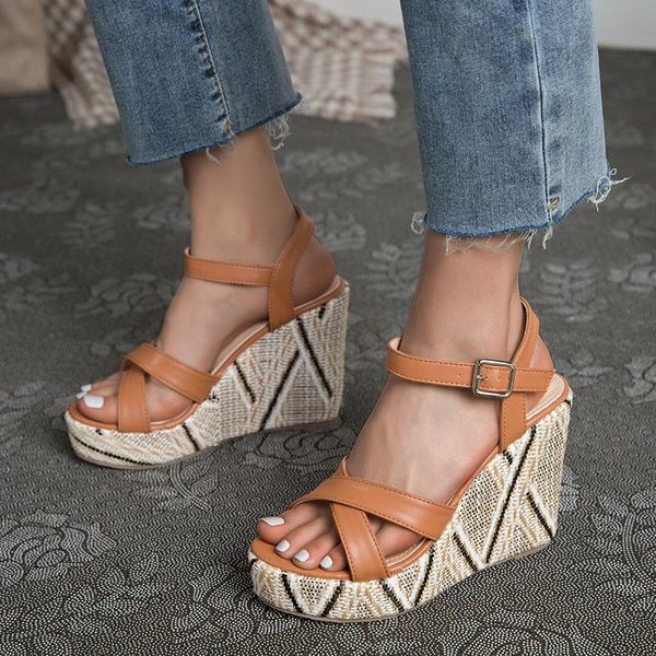 dress shoes large size 41 42 43 women's fashion wedges heel platform open toe sandals female summer high, Black
dress shoes large size 41 42 43 women's fashion wedges heel platform open toe sandals female summer high, Black