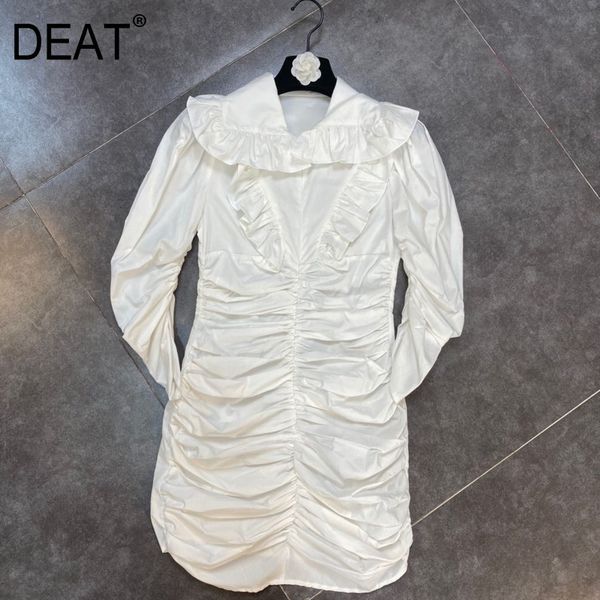 two piece dress deat spring ruffles three-quarters puff high waist short mini fashion female dress hr451 tl7q, White
two piece dress deat spring ruffles three-quarters puff high waist short mini fashion female dress hr451 tl7q, White