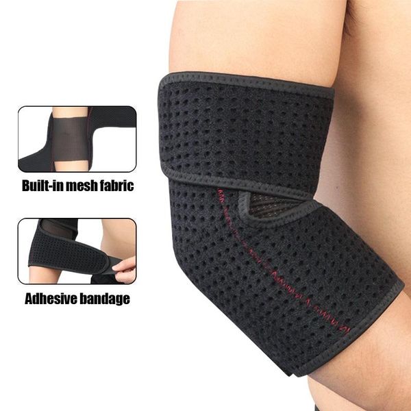 elbow & knee pads adjustable bandage strap protectors outdoor sport breathable tennis badminton brace supports hand basketball, Black;gray
elbow & knee pads adjustable bandage strap protectors outdoor sport breathable tennis badminton brace supports hand basketball, Black;gray