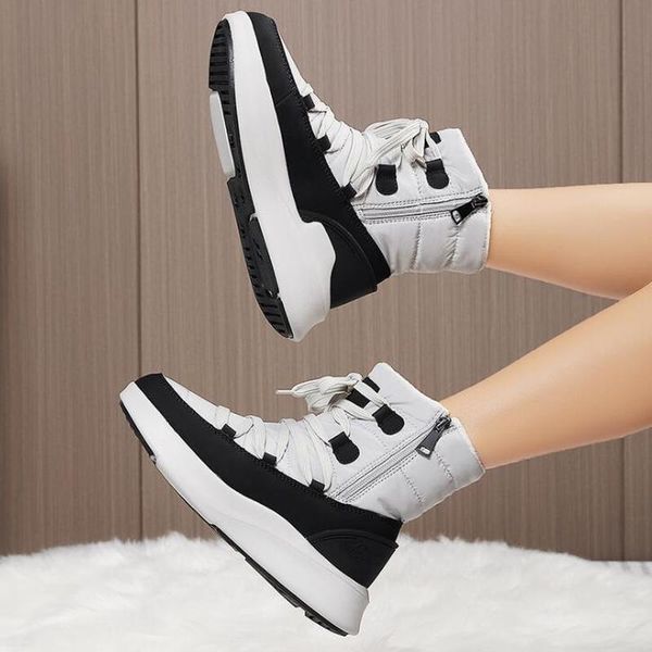 boots 2021 outdoor women's snow fashion women platform female winter large size thick bottom short, Black
boots 2021 outdoor women's snow fashion women platform female winter large size thick bottom short, Black