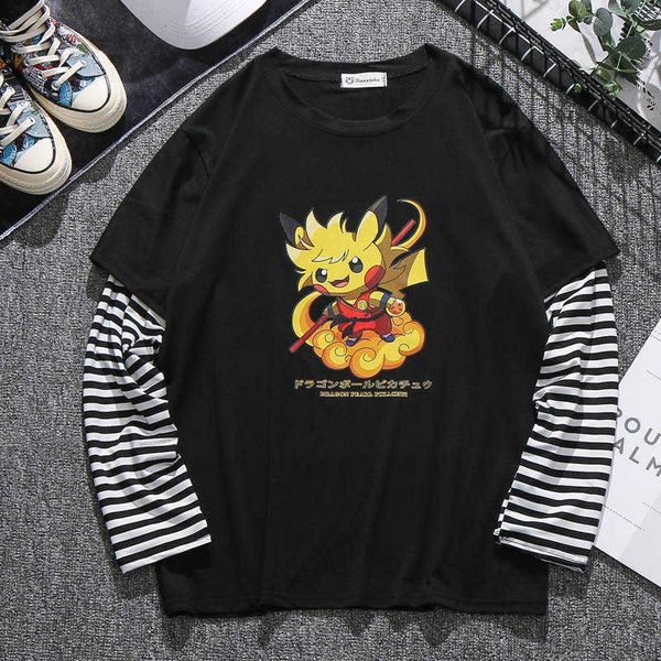 men's t-shirts de manga longa solta t camisa engraada dos desenhos animados do japo tshirt streetwear ppch, White;black
men's t-shirts de manga longa solta t camisa engraada dos desenhos animados do japo tshirt streetwear ppch, White;black