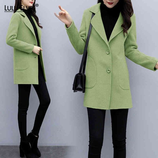 women's wool & blends autumn winter woolen coat female slim suit collar wool fashion sense warm for women 6yka, Black
women's wool & blends autumn winter woolen coat female slim suit collar wool fashion sense warm for women 6yka, Black