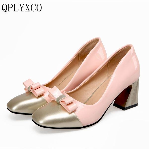 dress shoes qplyxco 2021 patent leather big& size 32-45 4 clour pumps women high heels sweet party wedding high-quality t707, Black
dress shoes qplyxco 2021 patent leather big& size 32-45 4 clour pumps women high heels sweet party wedding high-quality t707, Black