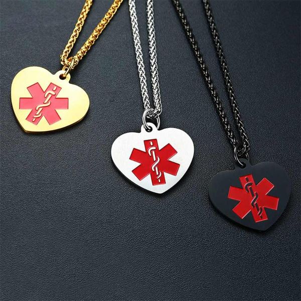 pendant necklaces jhsl stainless steel men statement id alert sign fashion jewelry black gold silver color
pendant necklaces jhsl stainless steel men statement id alert sign fashion jewelry black gold silver color