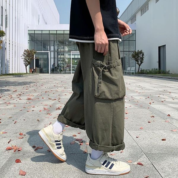 men's pants summer stretwear ankle wide leg for men big pockets cargo women quality joggers drawstring trousers cotton, Black
men's pants summer stretwear ankle wide leg for men big pockets cargo women quality joggers drawstring trousers cotton, Black
