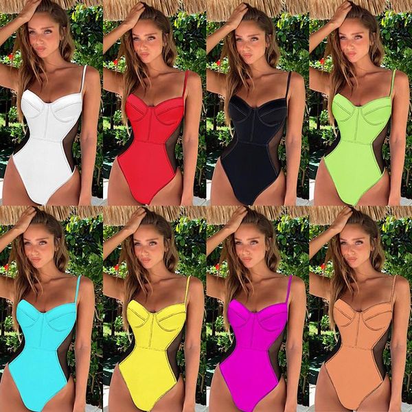 women's swimwear fruit color swimming suit gauze bikini hard package women one piece swimsuit, White;black
women's swimwear fruit color swimming suit gauze bikini hard package women one piece swimsuit, White;black