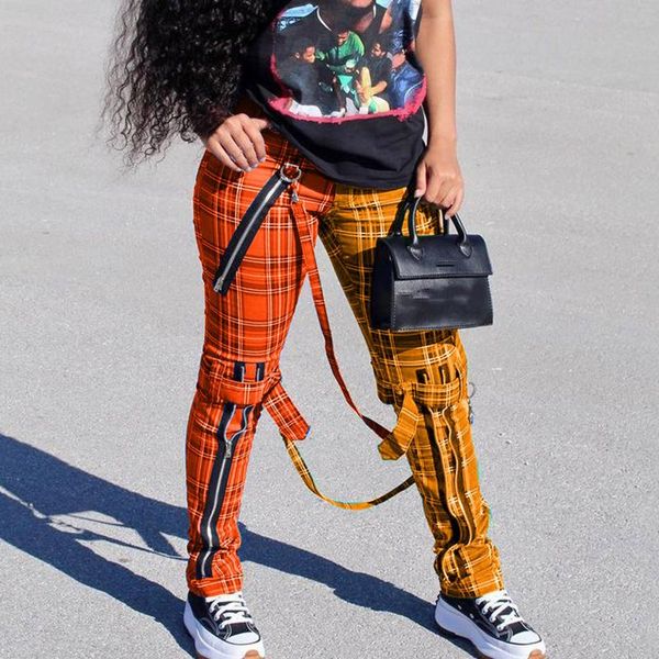 women's zipper printing fashion trousers loose and comfortable casual pants high-waist stitching foot pants#g30 & capris, Black;white
women's zipper printing fashion trousers loose and comfortable casual pants high-waist stitching foot pants#g30 & capris, Black;white