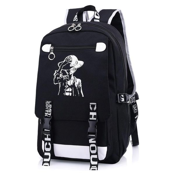 backpack one piece fashion casual youth luminous oxford school cartoon character shoulders bags
backpack one piece fashion casual youth luminous oxford school cartoon character shoulders bags