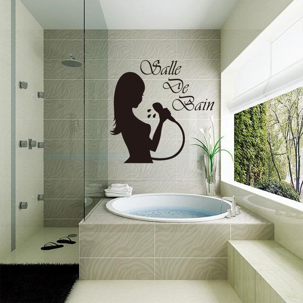 wall stickers french bathroom mural decals home decoration art wallpaper shower door dw0699
wall stickers french bathroom mural decals home decoration art wallpaper shower door dw0699