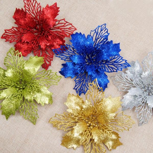 christmas decorations 18cm artificial hollow flowers fake glitter merry tree ornaments xmas for home year
christmas decorations 18cm artificial hollow flowers fake glitter merry tree ornaments xmas for home year