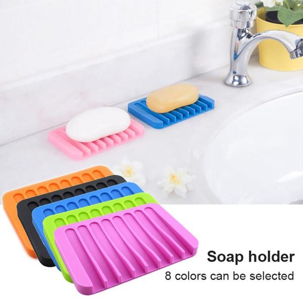 home bathroom anti-slip silicone draining design soap holder storage tray dish plate for bath tools dishes
home bathroom anti-slip silicone draining design soap holder storage tray dish plate for bath tools dishes