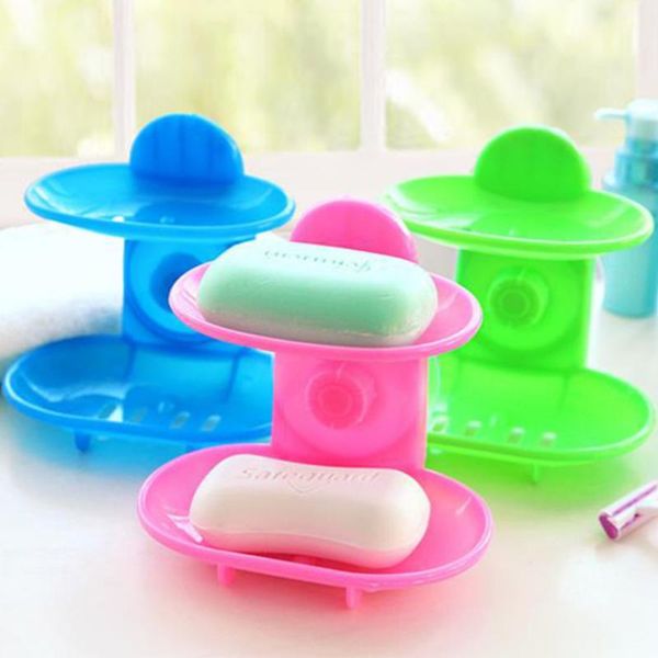 soap dishes multifunctional suction cup double layer shelf sponge holder hanging storage rack drain box for bathroom kitchen
soap dishes multifunctional suction cup double layer shelf sponge holder hanging storage rack drain box for bathroom kitchen