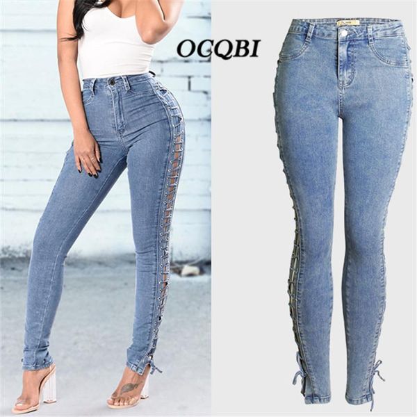 plus size skinny bandage casual jeans women mom fashion boyfriend high waist denim women's, Blue
plus size skinny bandage casual jeans women mom fashion boyfriend high waist denim women's, Blue