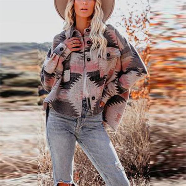 women's jackets woolen coat stitching loose retro ethnic long-sleeved shirt street style jacket gothic female, Black;brown
women's jackets woolen coat stitching loose retro ethnic long-sleeved shirt street style jacket gothic female, Black;brown