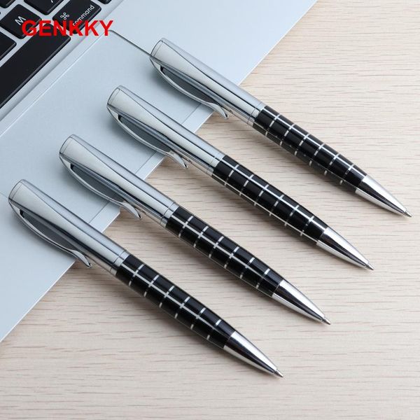 1/10pcs office metal ballpoint pen stainless steel material rotating style ball pens for school stationery supplies, Blue;orange
1/10pcs office metal ballpoint pen stainless steel material rotating style ball pens for school stationery supplies, Blue;orange
