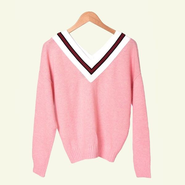 women's sweaters law single s home 19 spell color v collar leisure wool sweater knitting shirt 91053, White;black
women's sweaters law single s home 19 spell color v collar leisure wool sweater knitting shirt 91053, White;black