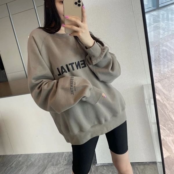 tide brand double thread ess round neck letter sweater female couple god long sleeve sweatshirt 2021 new, Black
tide brand double thread ess round neck letter sweater female couple god long sleeve sweatshirt 2021 new, Black