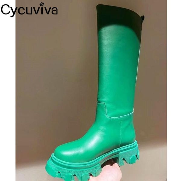 boots chunky heel women knee high genuine leather platform ridding shoes woman 2021runway flat knight for, Black
boots chunky heel women knee high genuine leather platform ridding shoes woman 2021runway flat knight for, Black