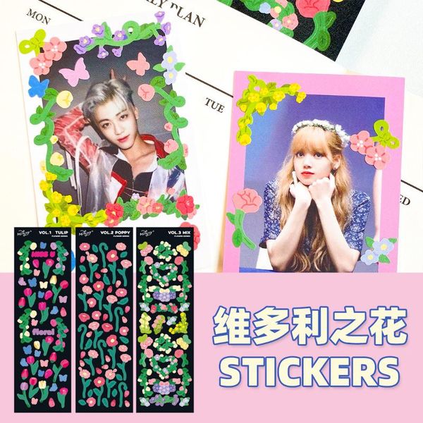 card holders flower tulip stickers for mobile phone idol decor diy scrapbook korean stars po diary sticker kawaill stationery, Brown;gray
card holders flower tulip stickers for mobile phone idol decor diy scrapbook korean stars po diary sticker kawaill stationery, Brown;gray